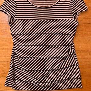 Laundry be Shelli Segal Short Sleeve Blouse